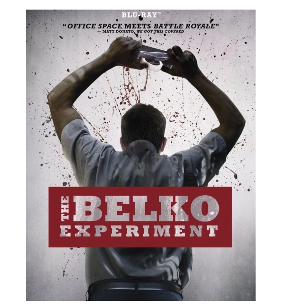 NWT The Belko Experiment Blu-ray (2016)